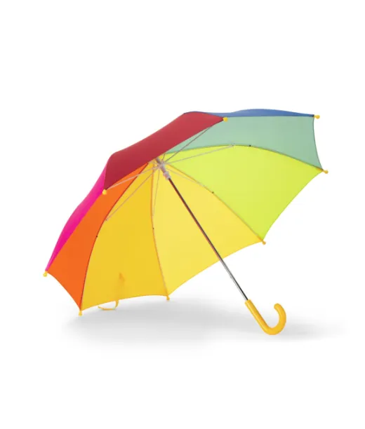 Olivia. 19" Lasten Värikäs Sateenvarjo 190t Polyesteriä Lajitelma