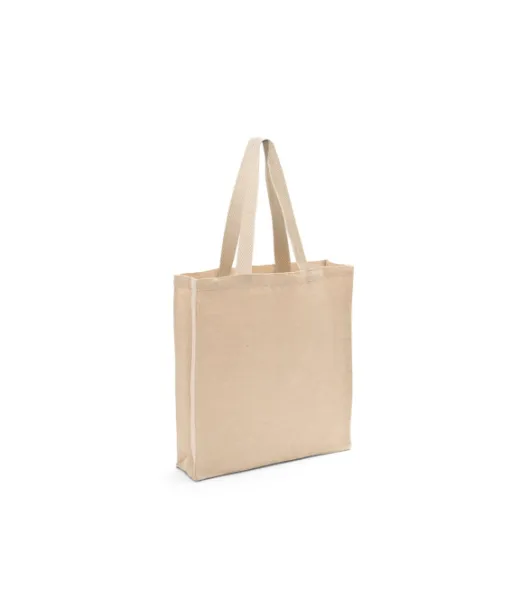 Padova. Juco-pussi (275 G/m²) Sisätaskulla, 100 % Puuvillaa (120 G/m²) Natural