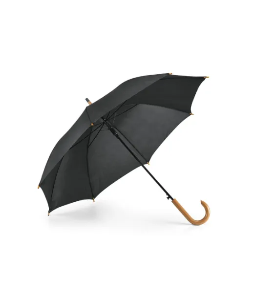 Patti. 190t Polyesteri Sateenvarjo, Jossa On Automaattinen Avautuminen Musta