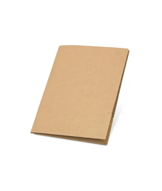 Puzo. A4 100% Recicled Paper Document Folder (400 G/m²) Natural