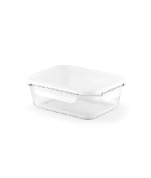 Quorin. Lounasrasia. Hermeettinen Laatikko Borosilikaattilasista 1 L Valkoinen