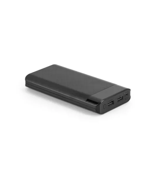 Raman. 16 000 Mah:n Varavirtalähde Abs-näytöllä Musta