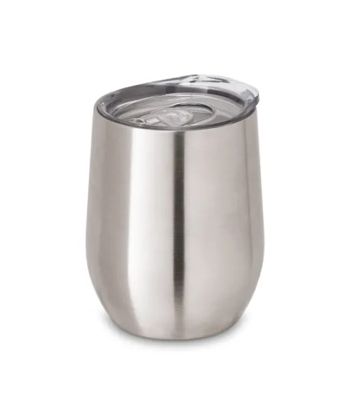 Ronde. Ruostumattomasta Teräksestä Valmistettu Matkamuki 400 Ml Satiinihopea