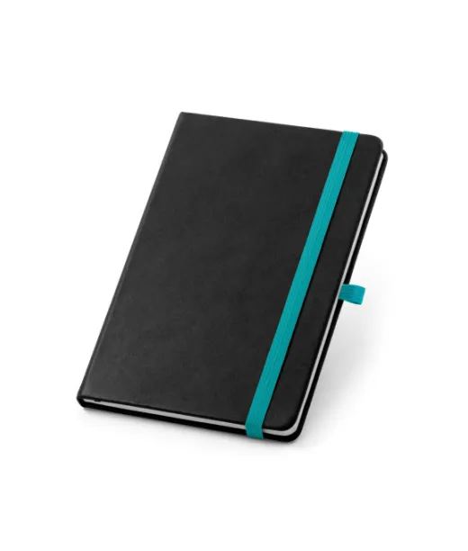 Roth. A5-kokoinen Pu-muistikirja Viivoilla Vaaleansininen