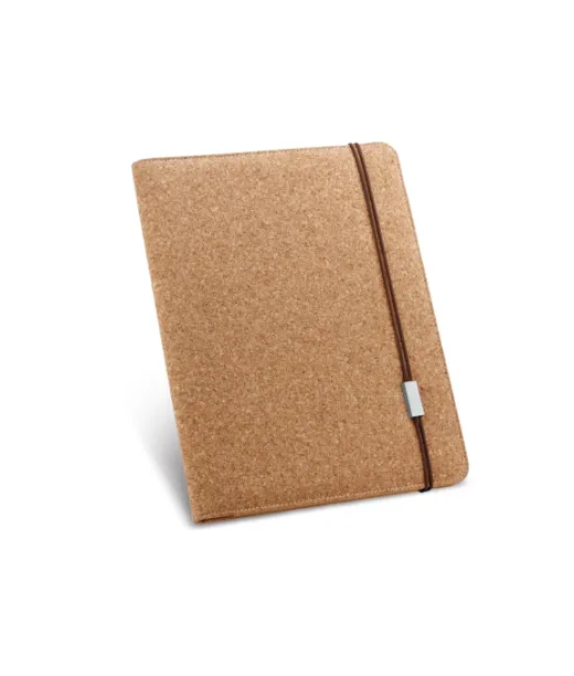 Serpa. A4-kokoinen Korkkikansio, Jossa On Yksisivuisia Sivuja Natural