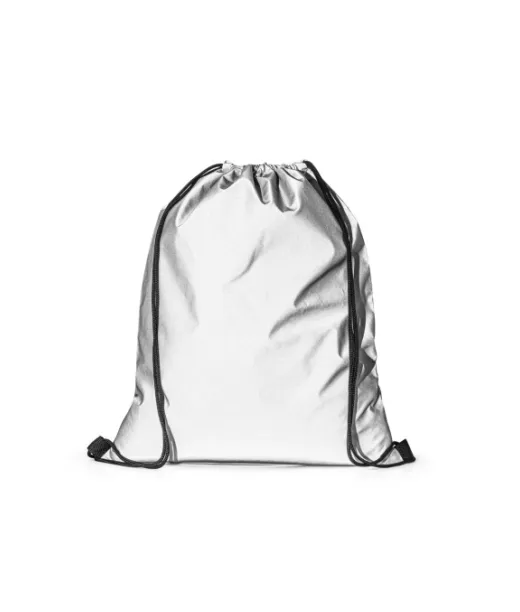 Syros. Heijastava Polyesteripussi (200 G/m²) Satiinihopea