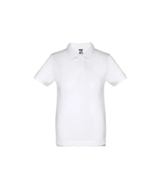 Thc Adam Kids Wh Ii. Lyhythihainen Poolopaita Lapsille (unisex). Valkoinen Väri Valkoinen