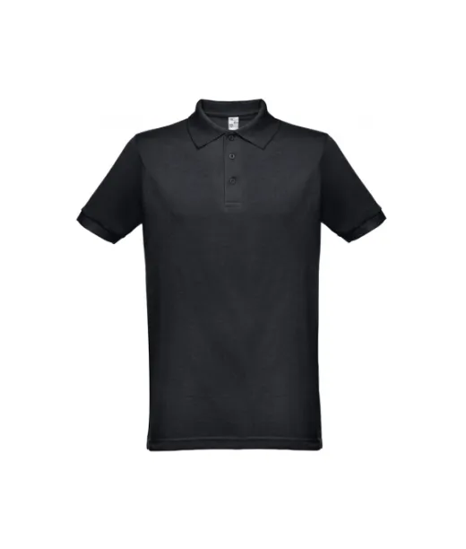 Thc Berlin. Miesten Lyhythihainen Poolopaita Musta