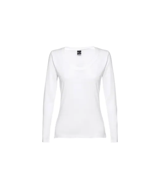 Thc Bucharest Women Wh Ii. Pitkähihainen Vyöllä Varustettu Naisten T-paita Valkoinen