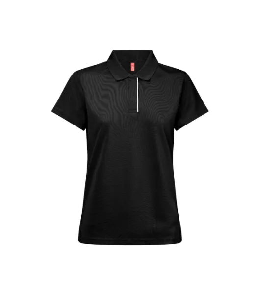 Thc Dynamic Women. Naisten Tekninen Poolopaita Musta