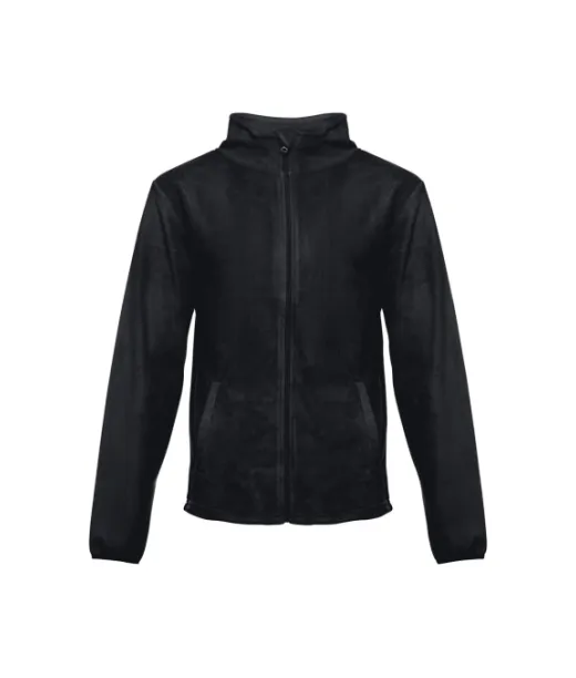 Thc Helsinki. Miesten Polar Fleecetakki Joustavilla Hihansuilla Musta