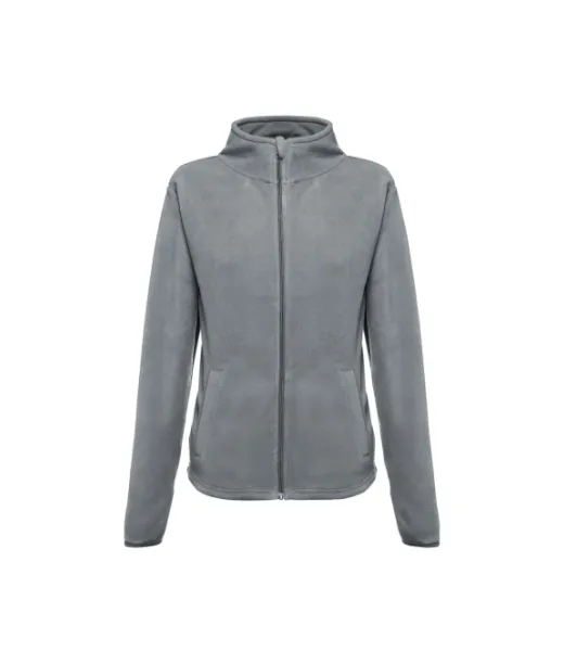 Thc Helsinki Women Ii. Naisten Polarfleecetakki Joustavilla Hihansuilla Harmaa