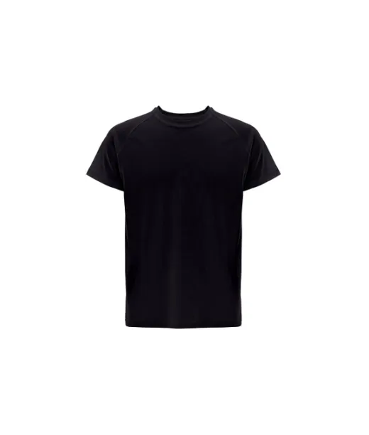 Thc Move. Lyhythihainen Tekninen T-paita Polyesteriä Musta