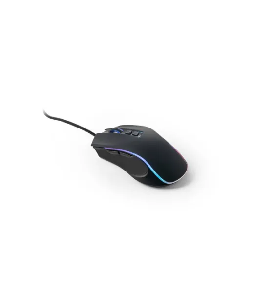 Thorne Mouse Rgb. Pelihiiri 1.5 Metrin Johdolla Ja Abs Rgb Led -valoilla Musta