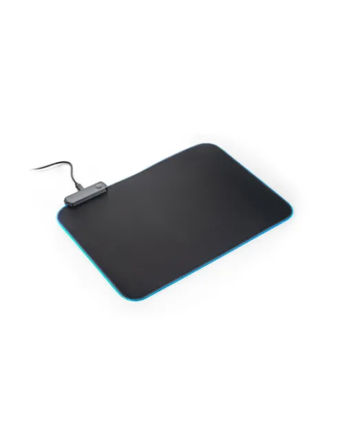 Thorne Mousepad Rgb. Pelihiirimatto Rgb Led -valoilla Polyesteristä Musta