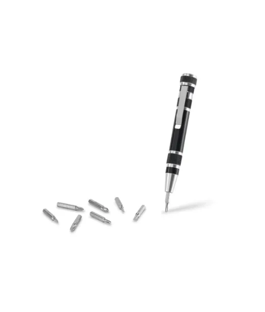 Toolpen. Kynän Muotoinen Ruuvimeisselisarja Musta