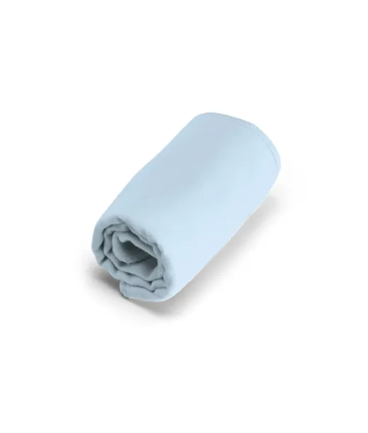Travis. Mikrokuituinen Urheilupyyhe Ja 190t Pussi (210 G/m²) Vaaleansininen