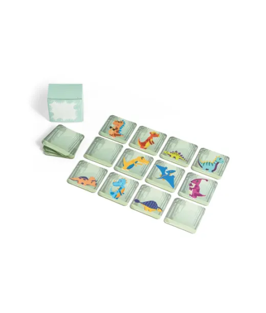 Triceratops. Muistipeli, Jossa On 20 Kappaletta Vaaleanvihreä