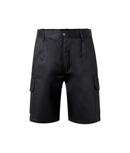 Vl Chione. Bermudashortsit Monitaskuista Twilliä (200 G/m²), Puuvillaa (35 %) Ja Polyesteriä (65 %) Musta