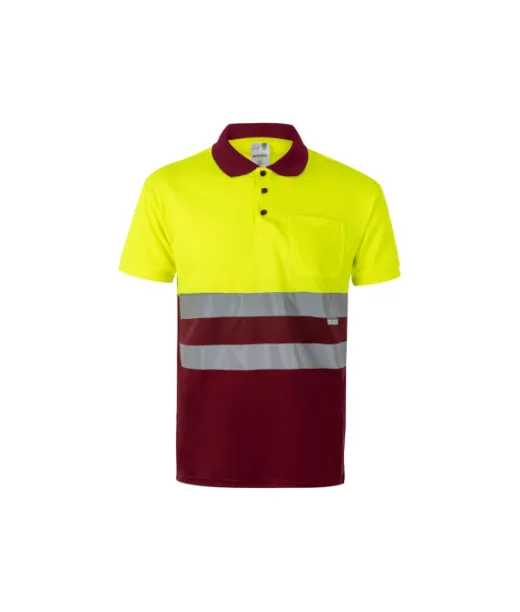 Vl Cupid Large. Kaksivärinen, Lyhythihainen Poolopaita Linnunsilmäkuviolla (160 G/m²), Polyesteriä (100 %)