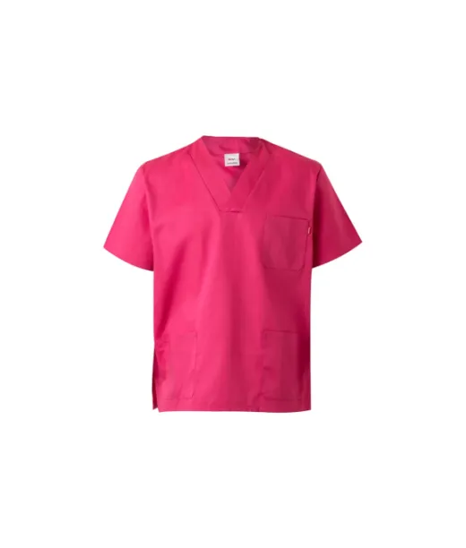 Vl Illapa. Lyhythihainen Twill-tunika (190 G/m²), Polyesteriä (65 %) Ja Puuvillaa (35 %) Pinkki