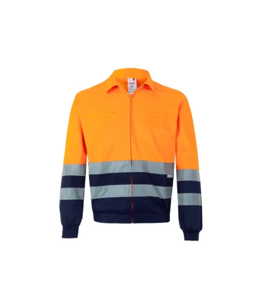 Vl Neptune Large. Kaksivärinen Twill-takki (210 G/m²) Polyesteristä (80 %) Ja Puuvillasta (20 %)