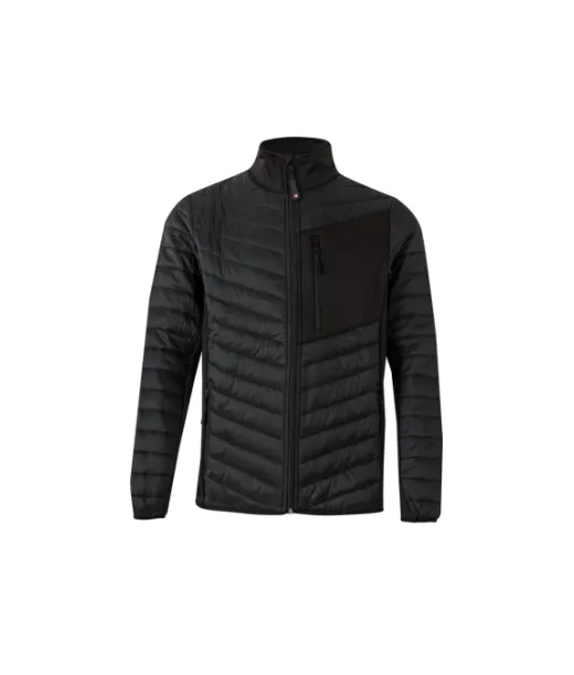 Vl Raijin. Oblazinjena Jakna (265 G/m²) Iz Poliestra (100 %) Musta