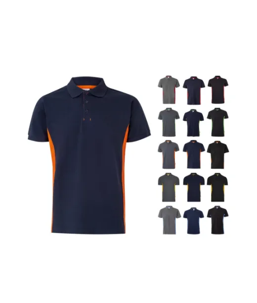 Vl Supay. Dvodelna Piqué Polo Majica (180 G/m²) S Kratkimi Rokavi, Iz Bombaža (60 %) In Poliestra (40 %)
