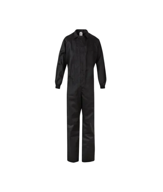 Vl Yama. Twill-haalari (200 G/m²), Puuvillaa (35 %) Ja Polyesteriä (65 %) Musta