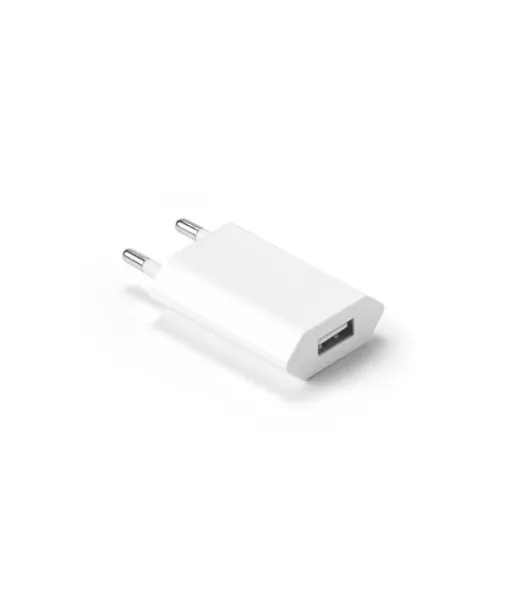 Woese. Virtalähde Usb-a 5w Kierrätetystä Abs:stä (100 % Rabs) Valkoinen