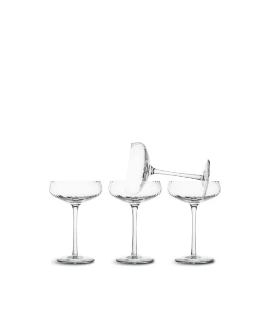 Byon Champagne Saucer Opacity 4pcs/set