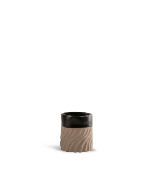 Byon Swirl Kuppi, Musta/beige