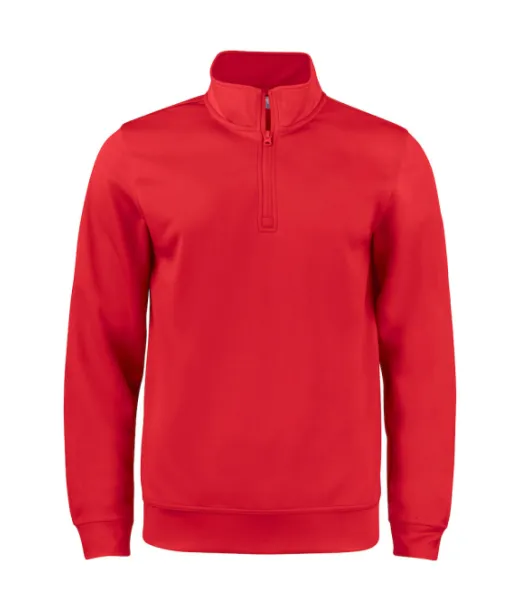 Clique Basic Active Half Zip Junior Punainen