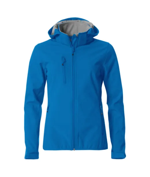 Clique Basic Hoody Softshell Ladies Keskisininen