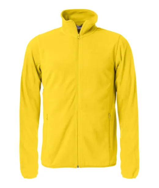 Clique Basic Micro Fleece Jacket Kirkas Keltainen