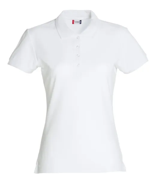 Clique Basic Polo Women Valkoinen