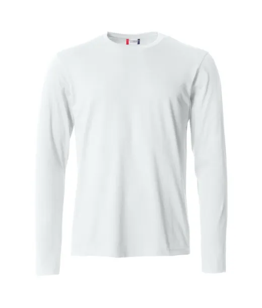Clique Basic-t L/s Valkoinen
