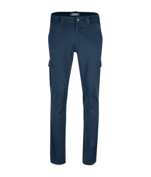 Clique Cargo Pocket Stretch Tummansininen