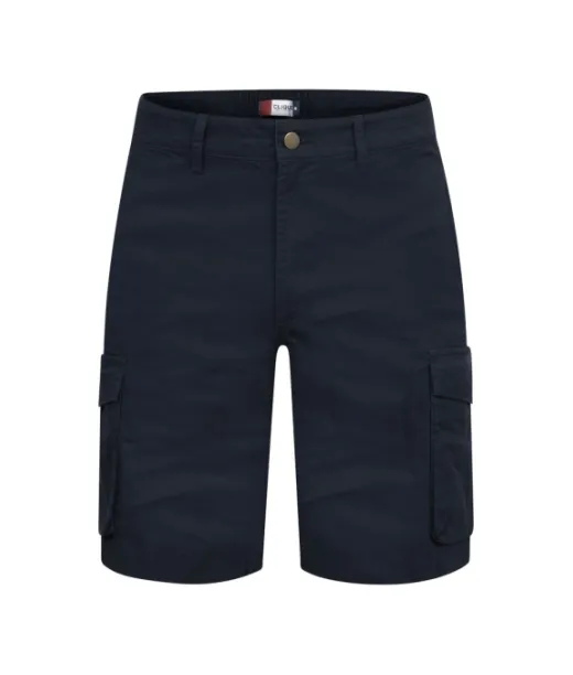 Clique Cargo Shorts Tummansininen
