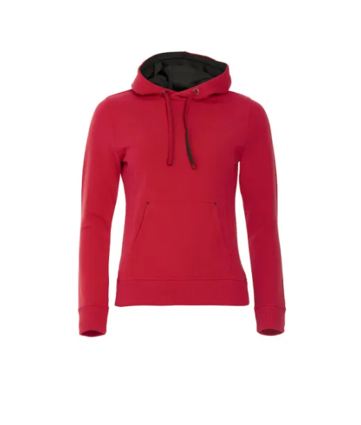 Clique Classic Hoody Women Punainen