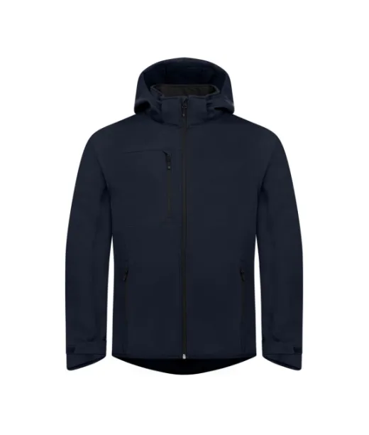 Clique Classic Softshell 2 In 1 Tummansininen