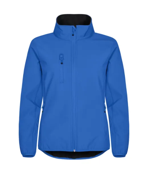 Clique Classic Softshell Jacket Women Keskisininen
