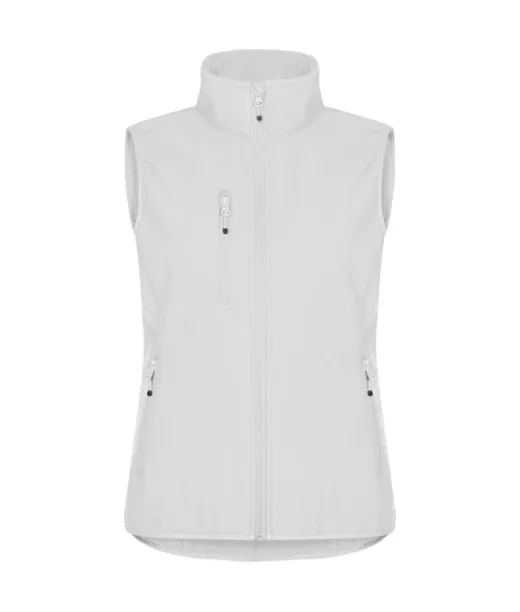 Clique Classic Softshell Vest Women Valkoinen