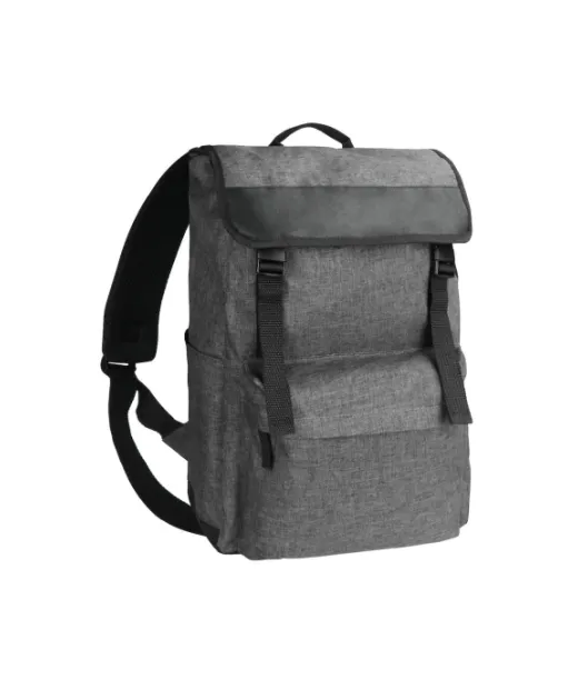 Clique Melange Backpack Meleerattu Harmaa
