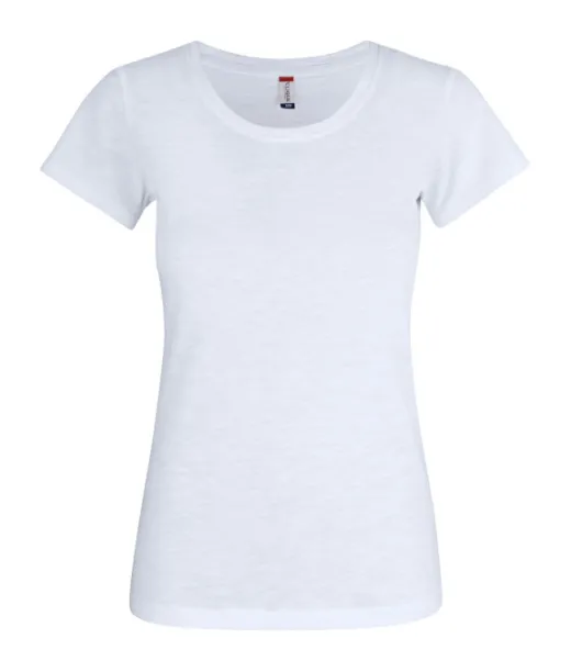 Clique Slub-t Women Valkoinen