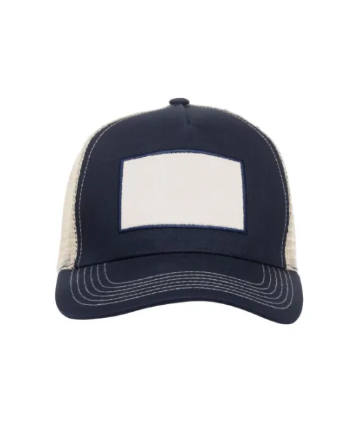 Clique Trucker Patch Cap Tummansininen