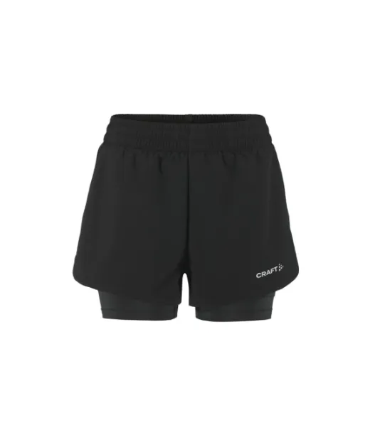 Craft Adv Essence 2-in-1 Shorts 2 W Black