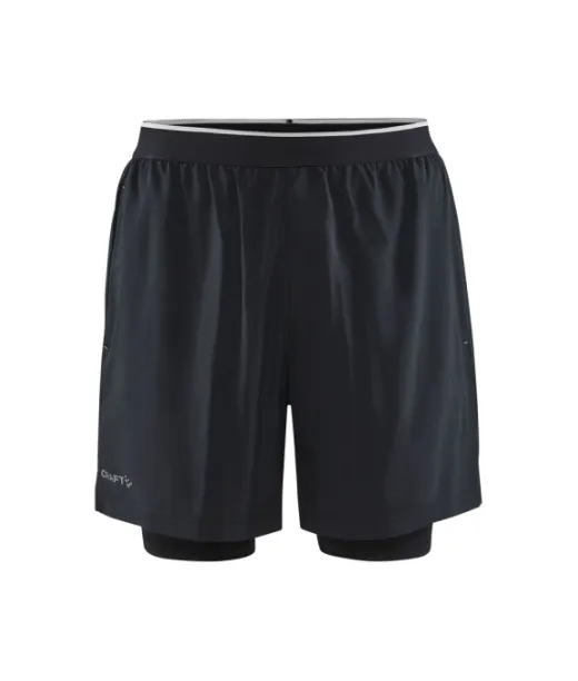 Craft Adv Essence Perforated 2-in-1 Stretch Shorts M