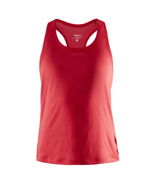 Craft Adv Essence Singlet W Kirkkaanpunainen