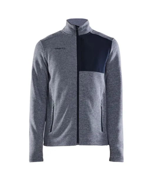 Craft Adv Explore Heavy Fleece Jacket M Flow-blaze